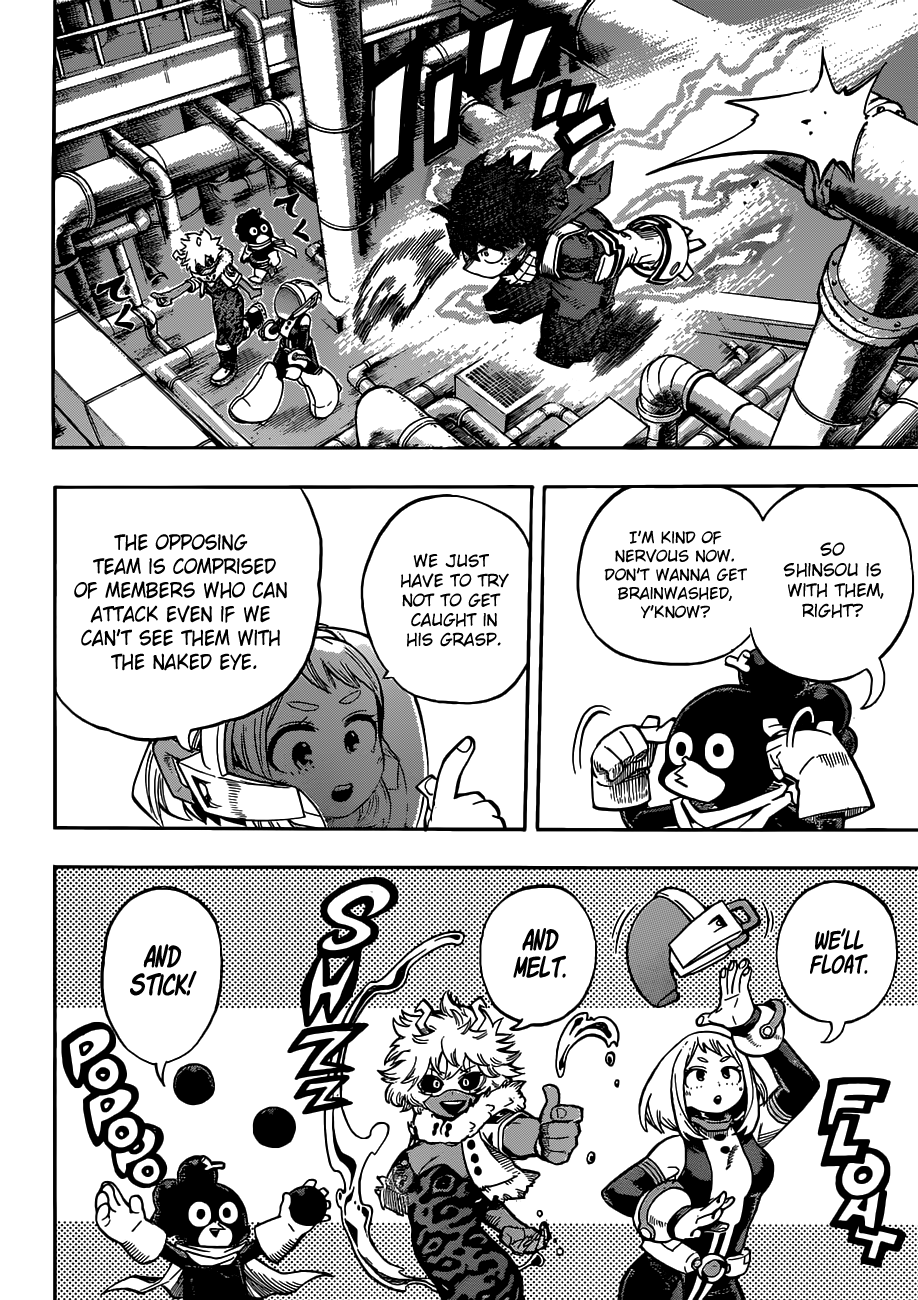 My Hero Academia, chapter 209