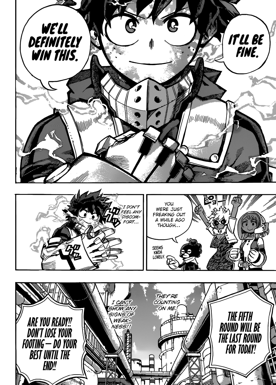 My Hero Academia, chapter 209