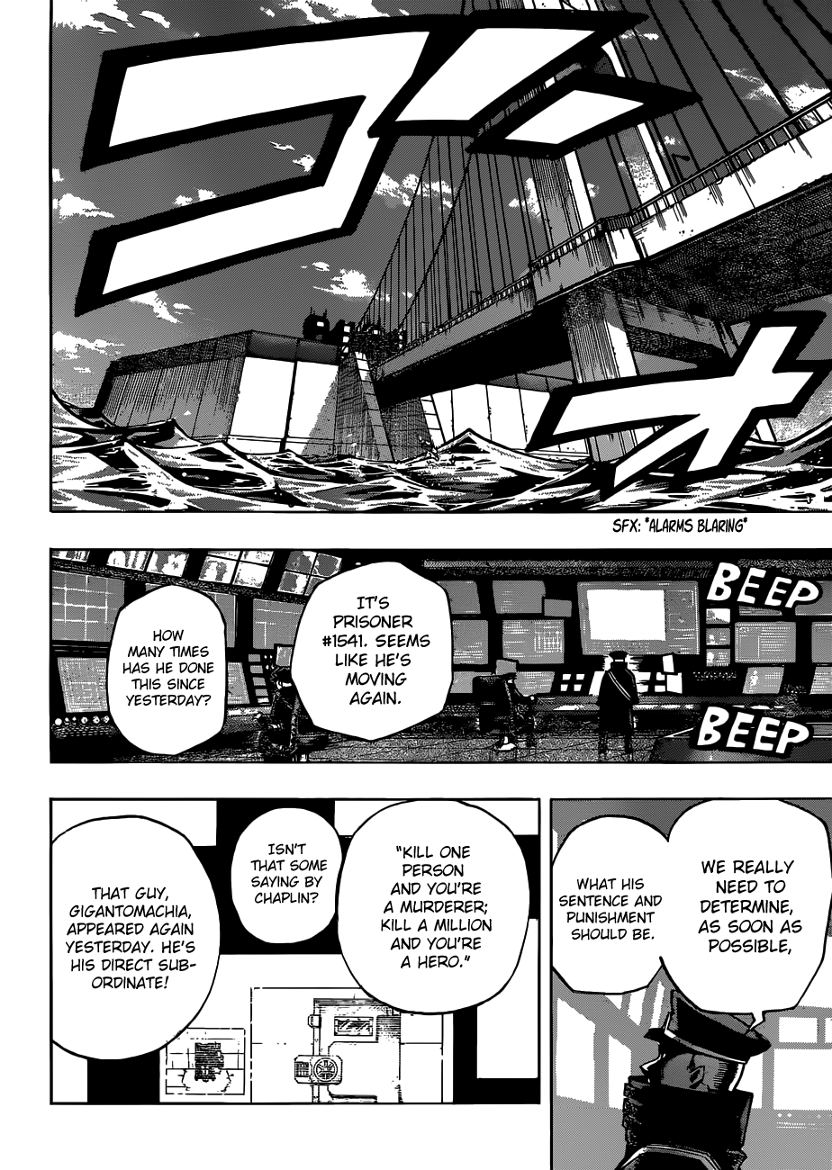 My Hero Academia, chapter 209