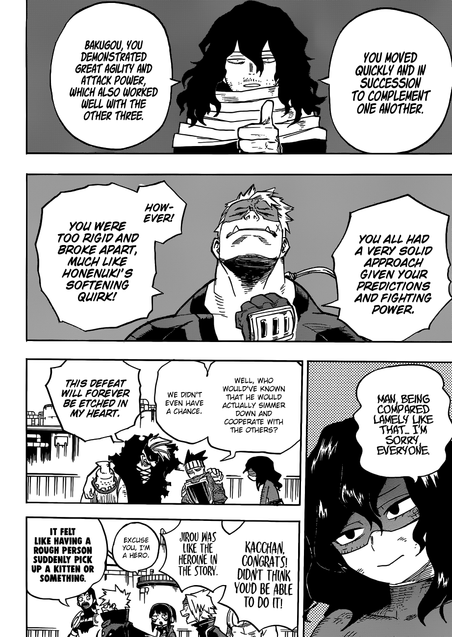 My Hero Academia, chapter 209