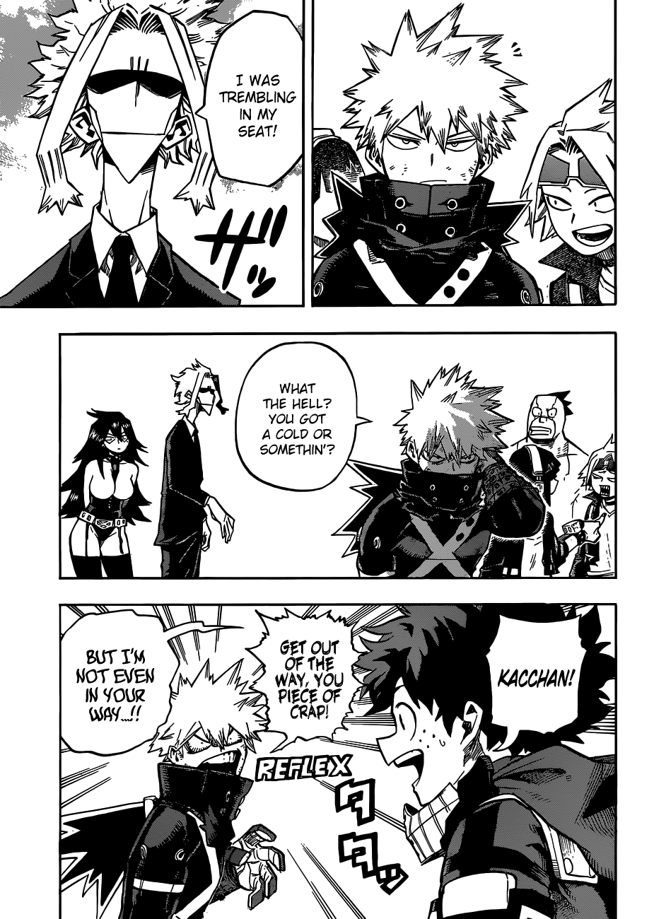 My Hero Academia, chapter 209