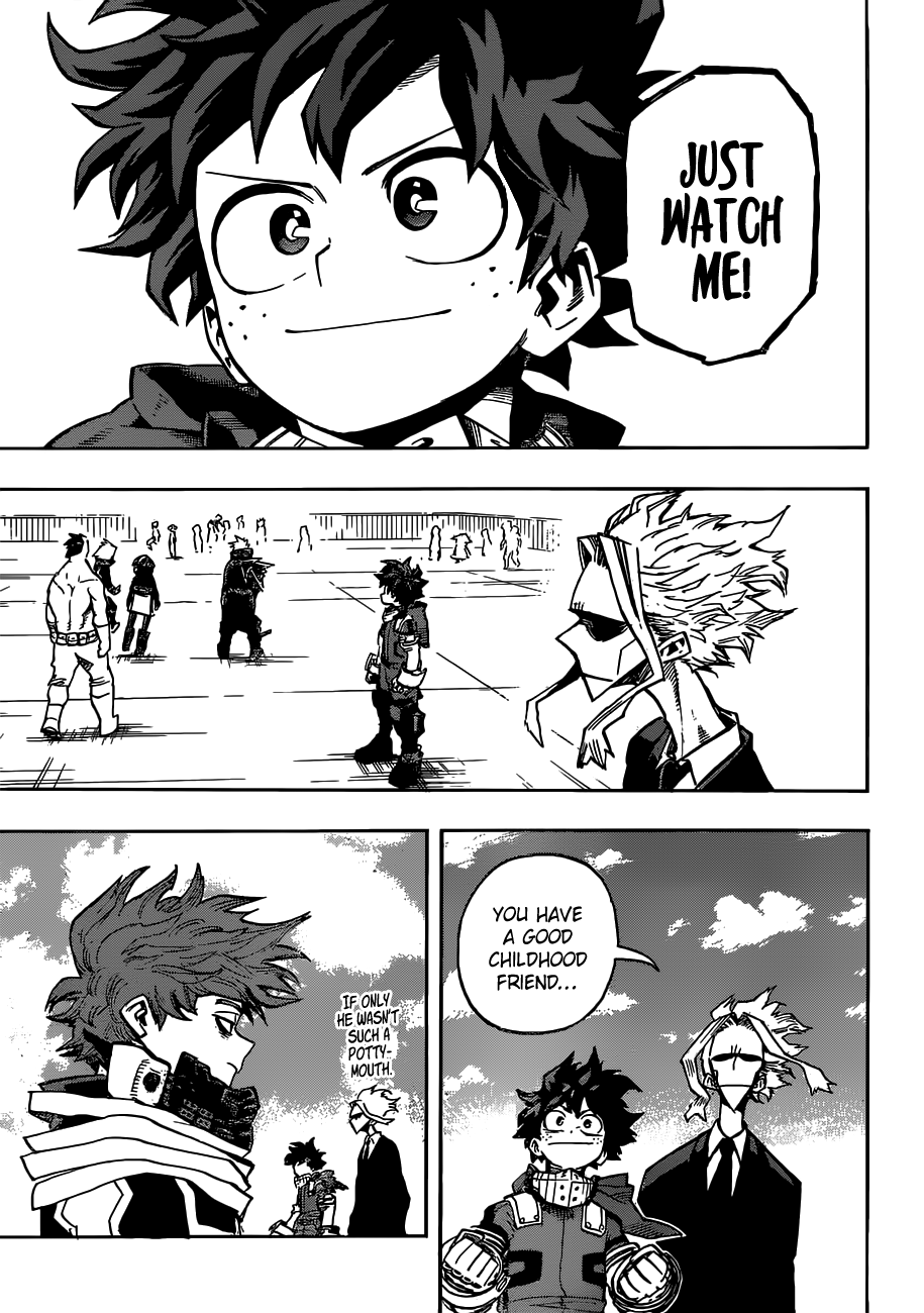 My Hero Academia, chapter 209