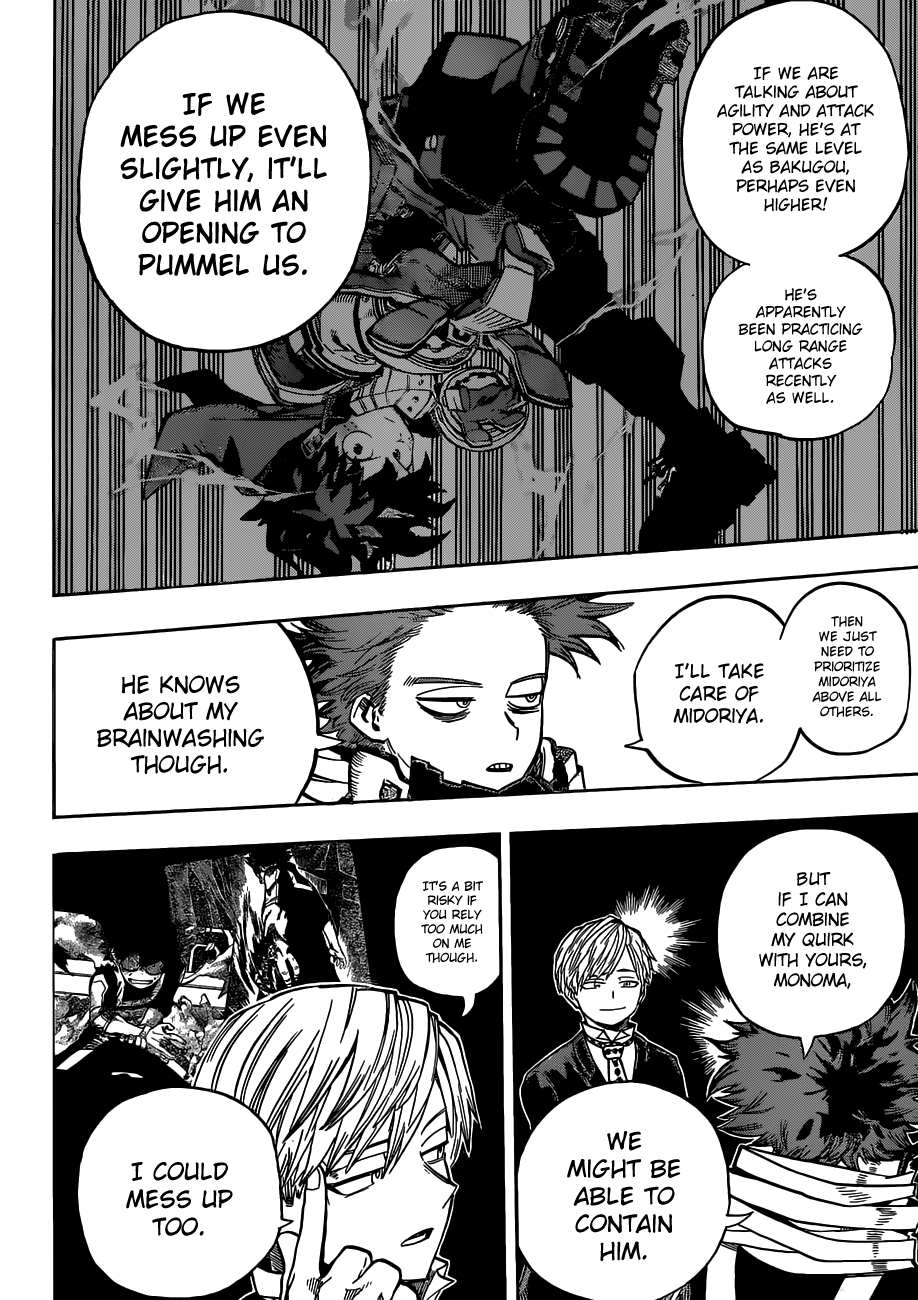 My Hero Academia, chapter 209