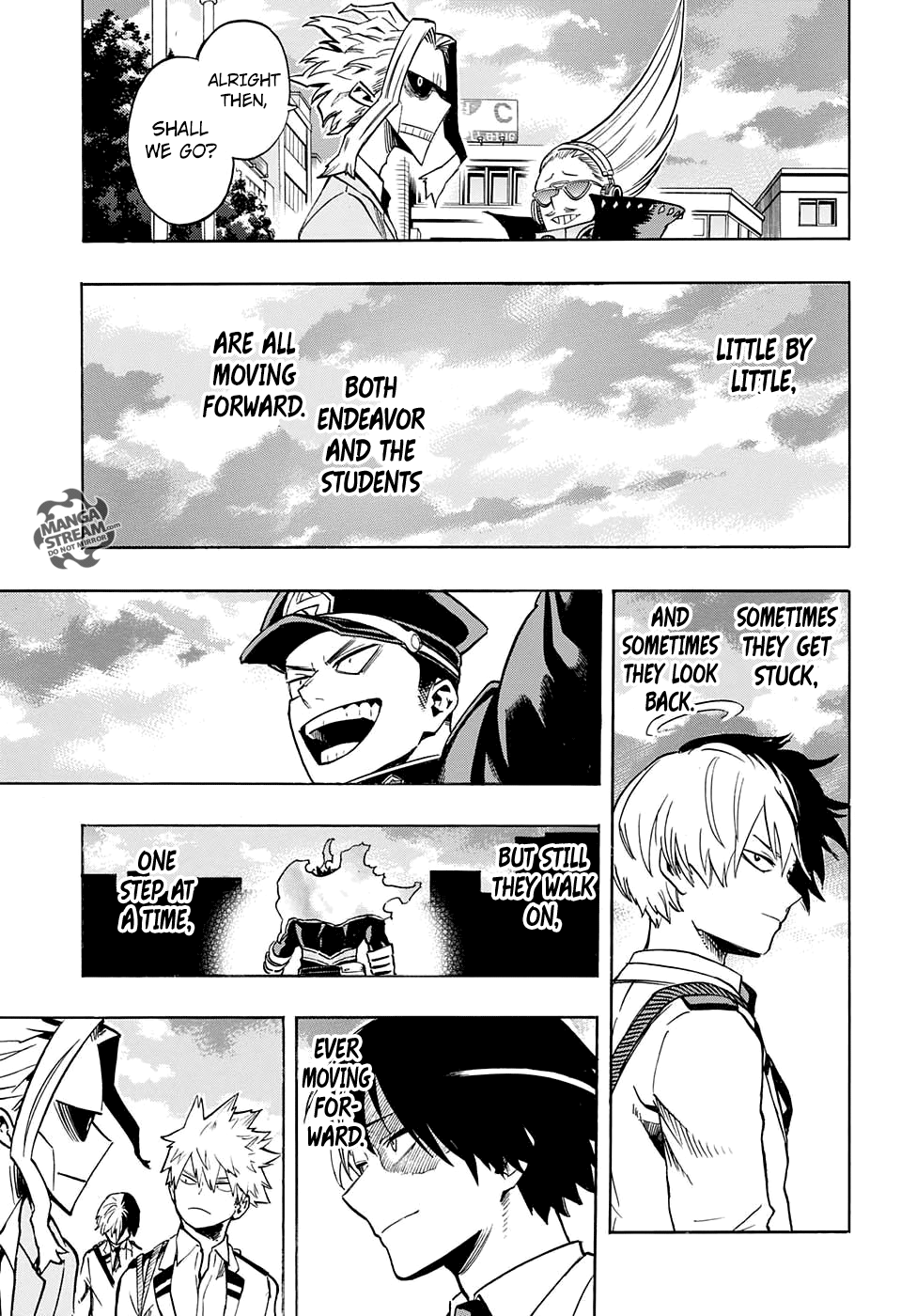 My Hero Academia, chapter 167