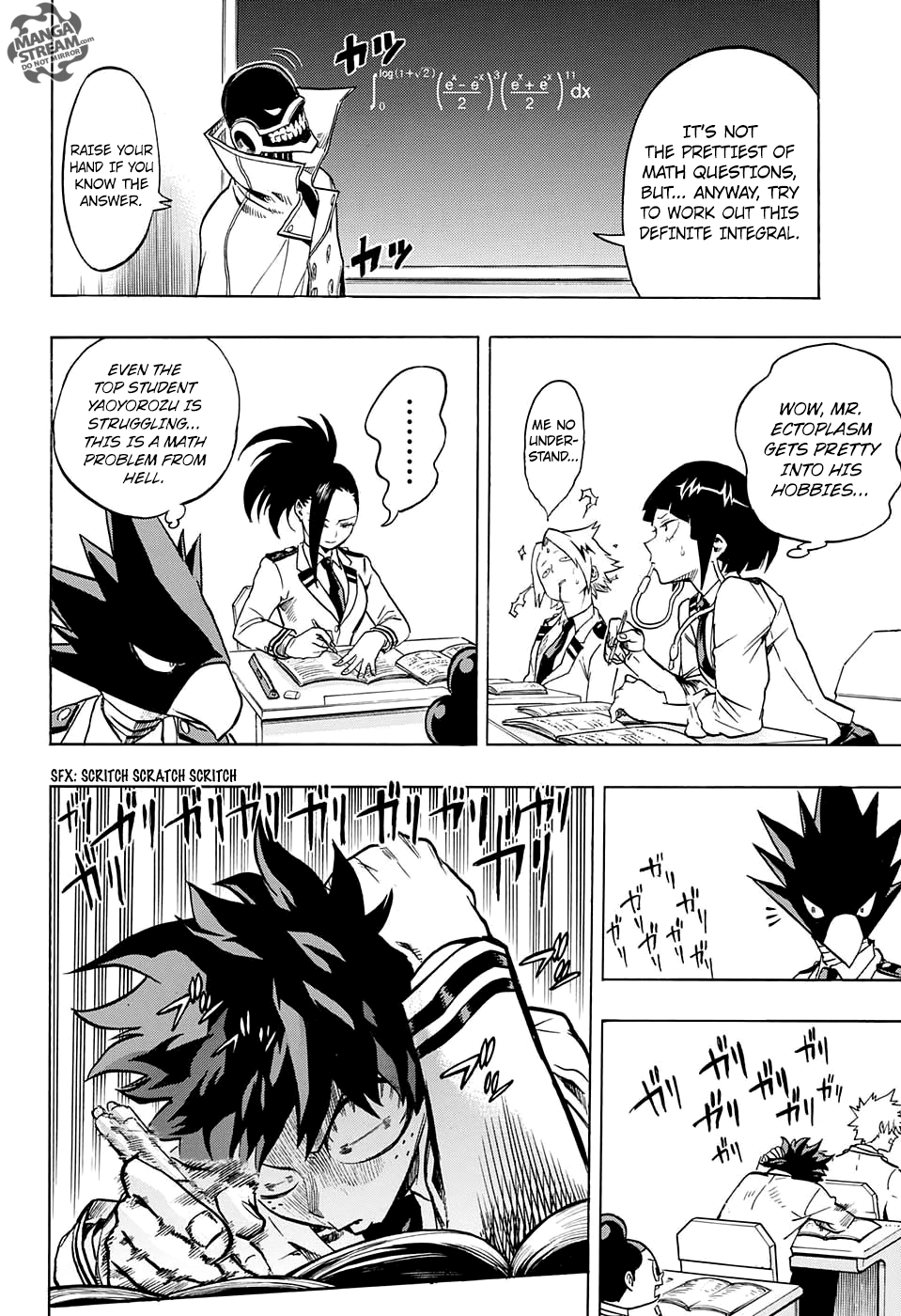 My Hero Academia, chapter 167