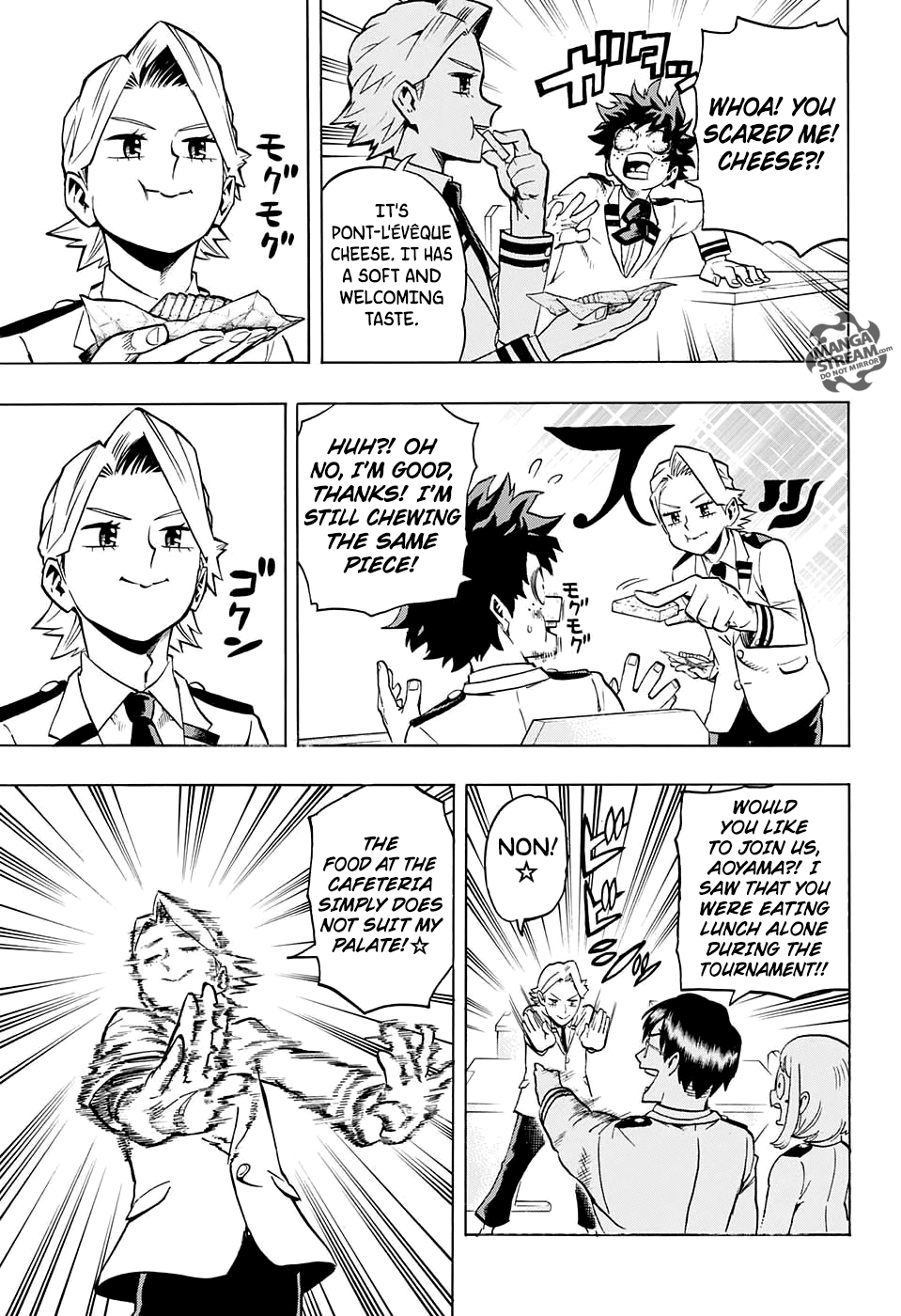 My Hero Academia, chapter 167