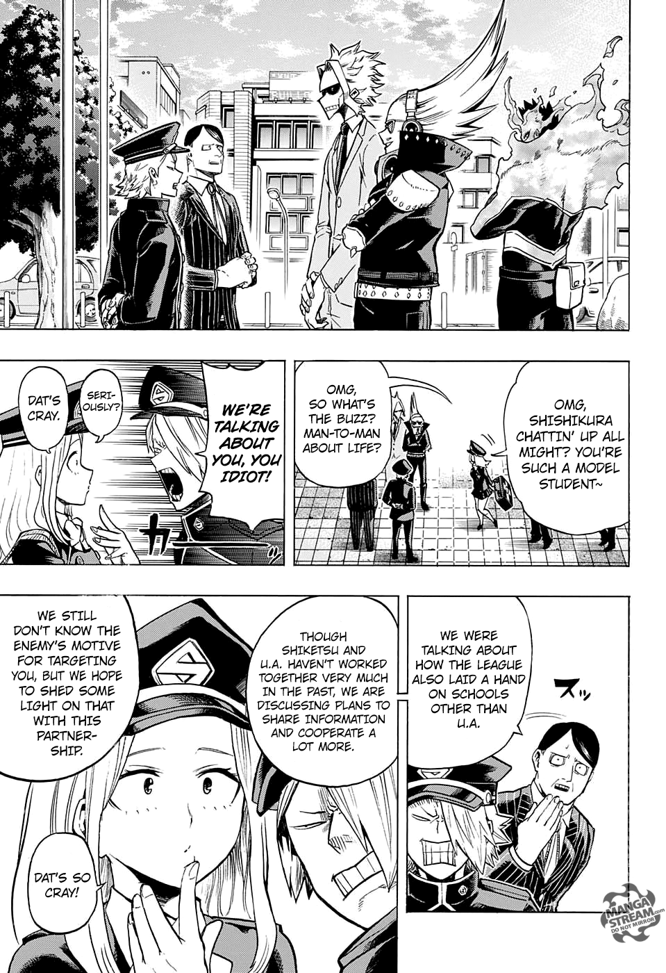 My Hero Academia, chapter 167