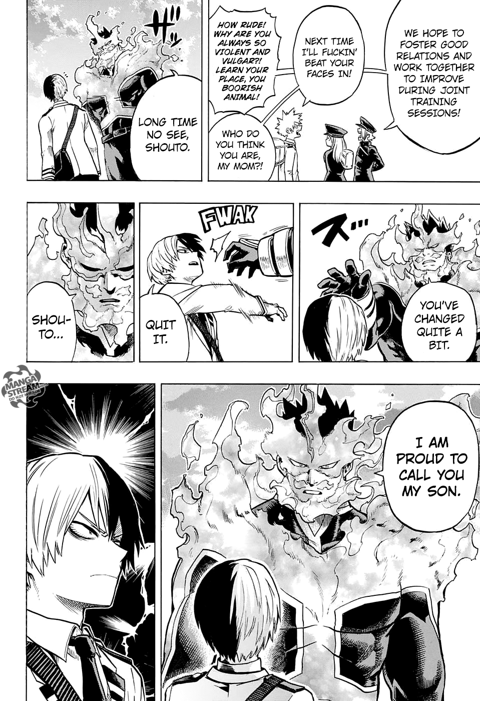 My Hero Academia, chapter 167