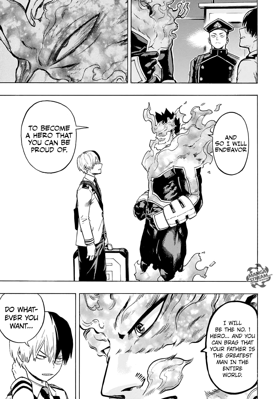 My Hero Academia, chapter 167