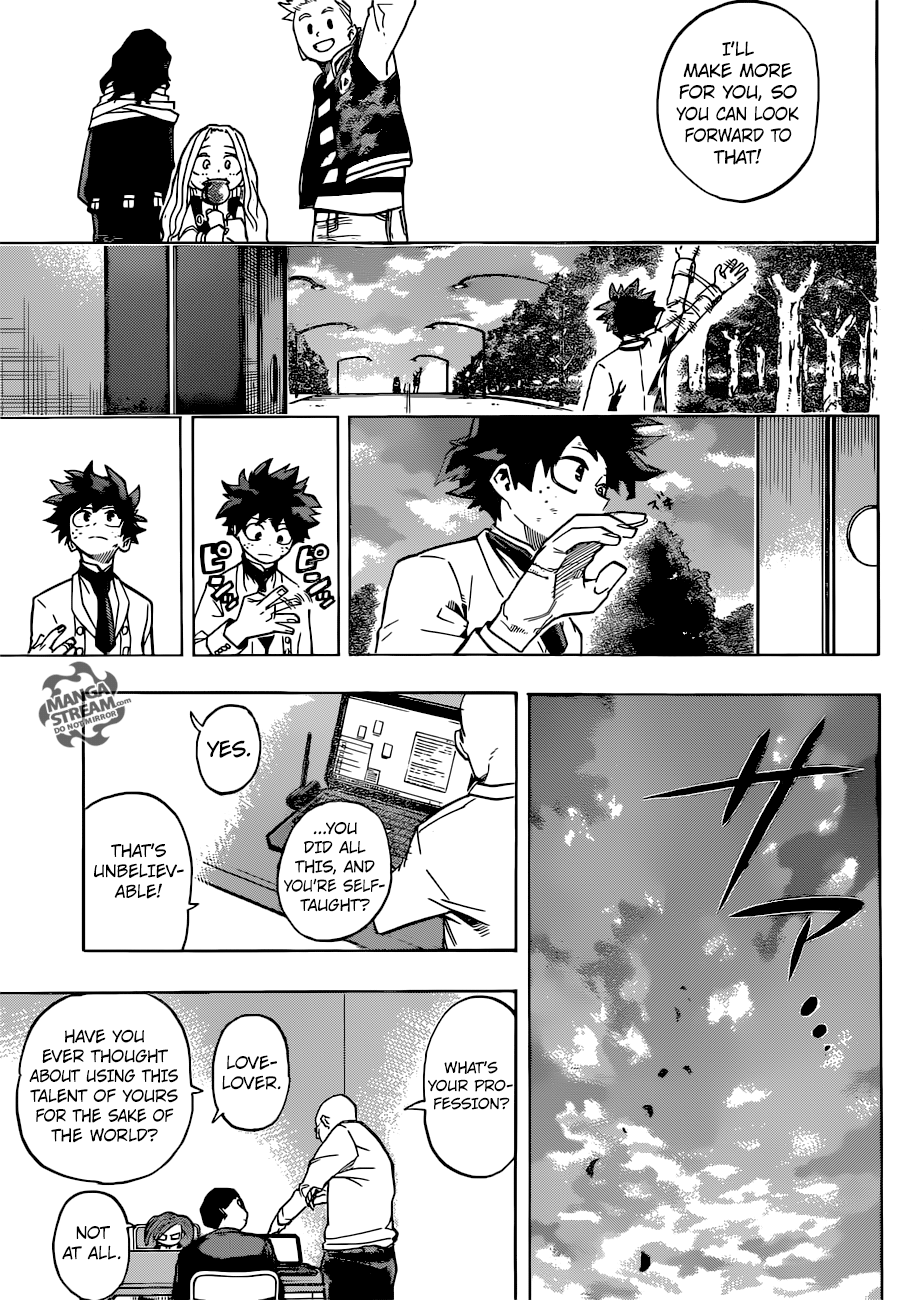 My Hero Academia, chapter 183