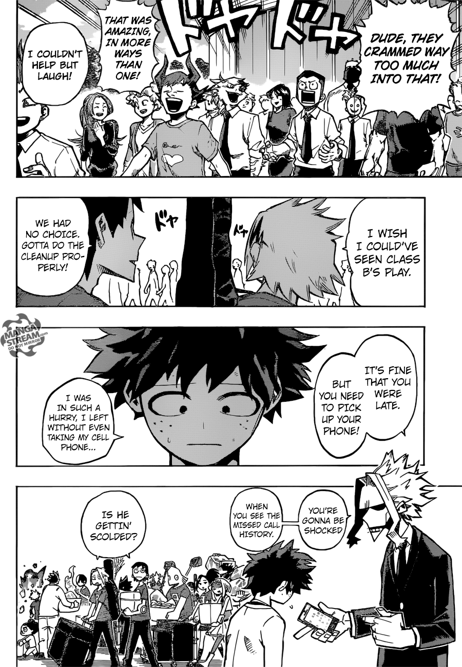 My Hero Academia, chapter 183