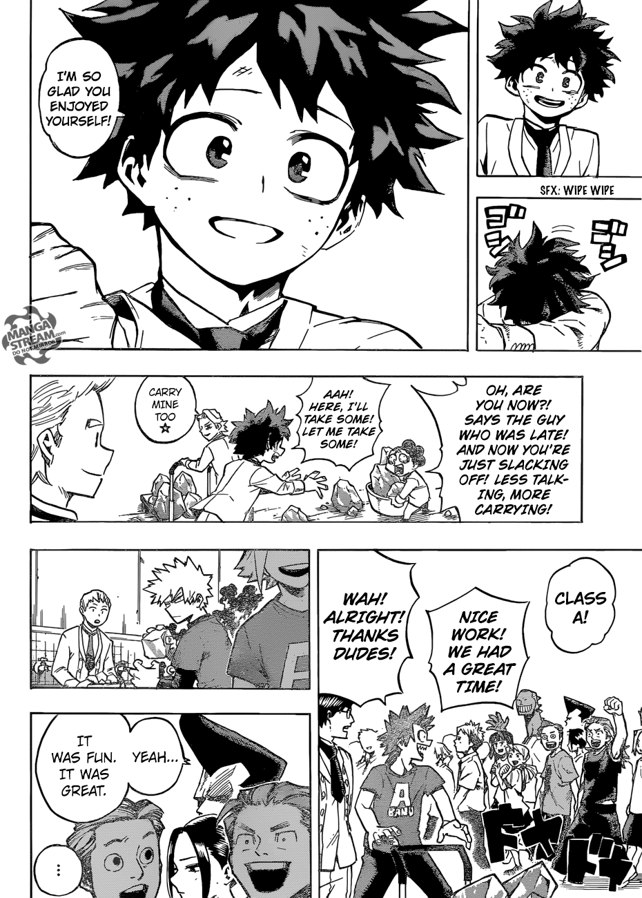 My Hero Academia, chapter 183