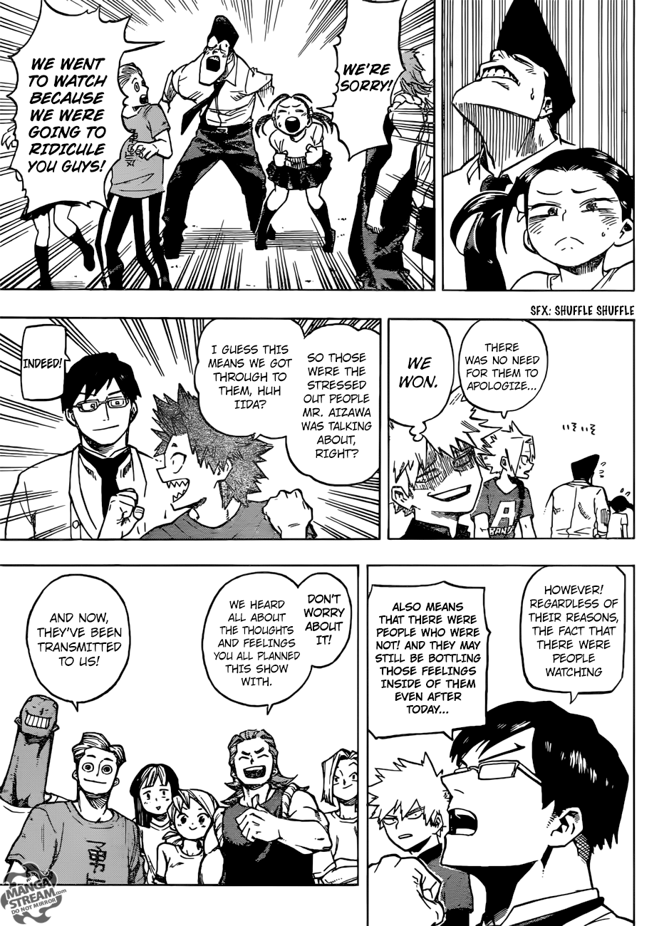 My Hero Academia, chapter 183