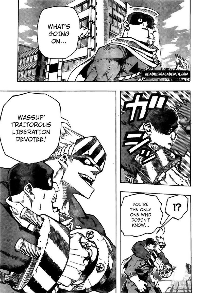 My Hero Academia, chapter 259