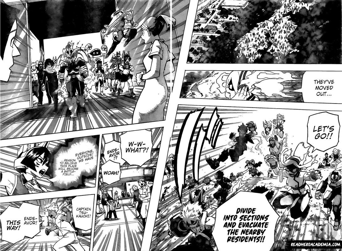 My Hero Academia, chapter 259