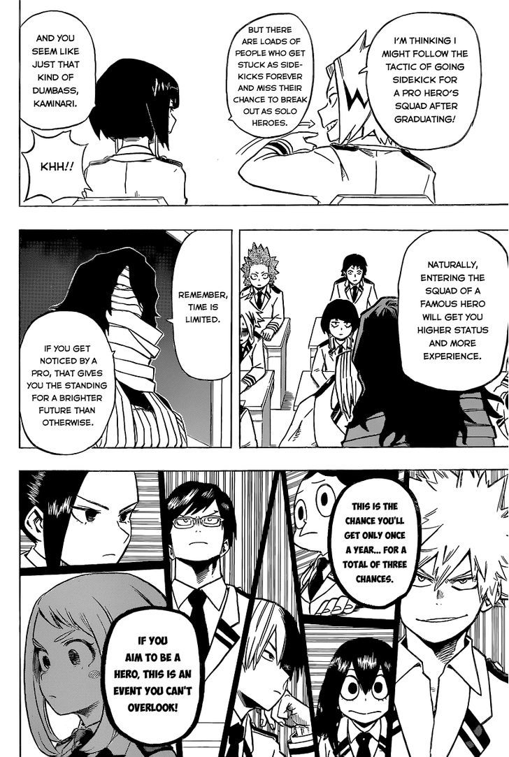 My Hero Academia, chapter 22