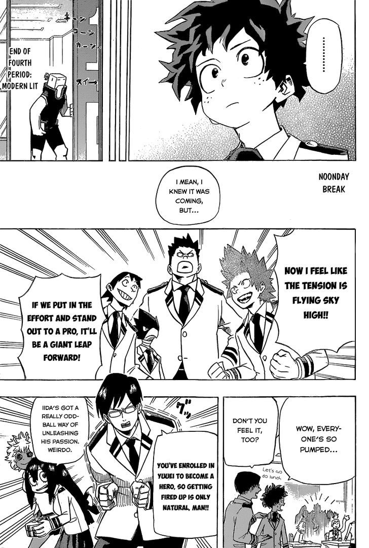 My Hero Academia, chapter 22