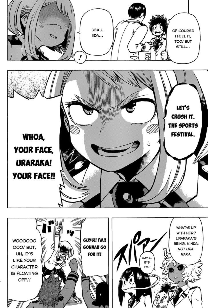 My Hero Academia, chapter 22