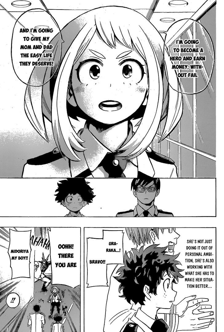 My Hero Academia, chapter 22