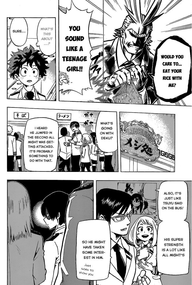 My Hero Academia, chapter 22