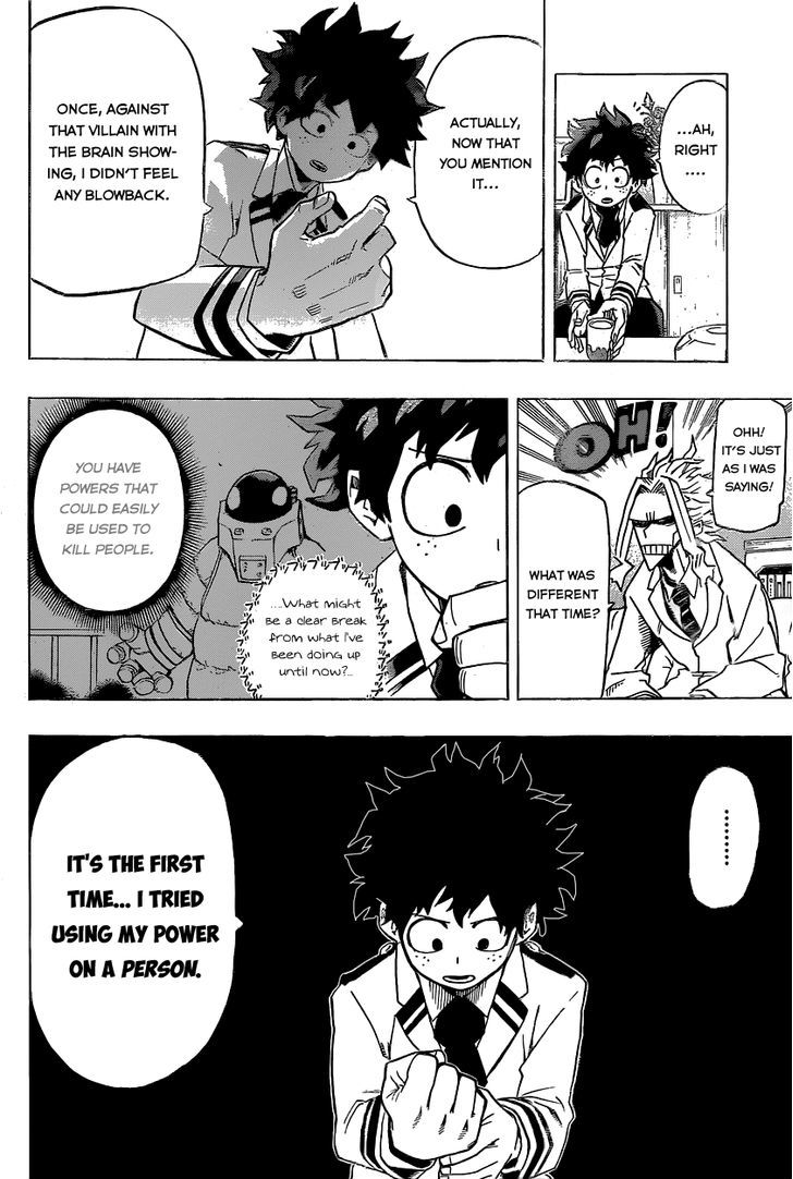 My Hero Academia, chapter 22