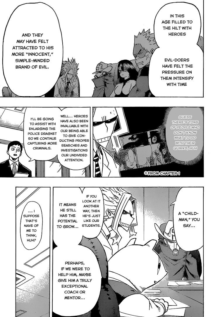 My Hero Academia, chapter 22