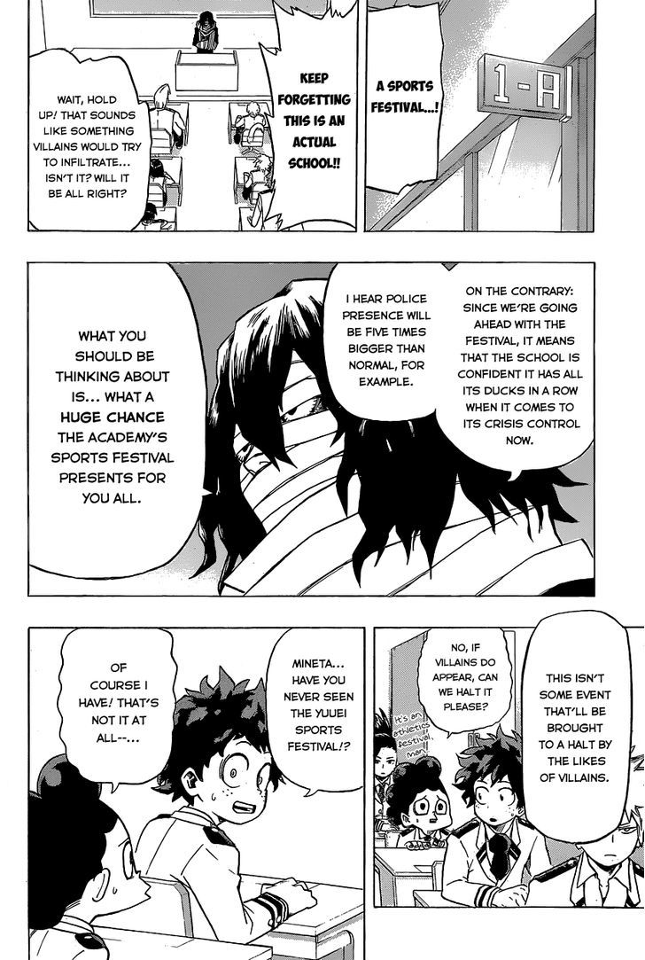 My Hero Academia, chapter 22