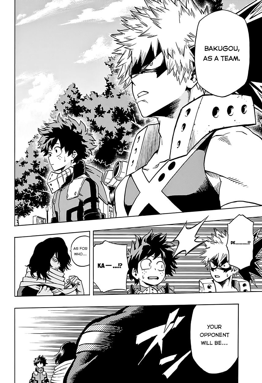 My Hero Academia, chapter 60