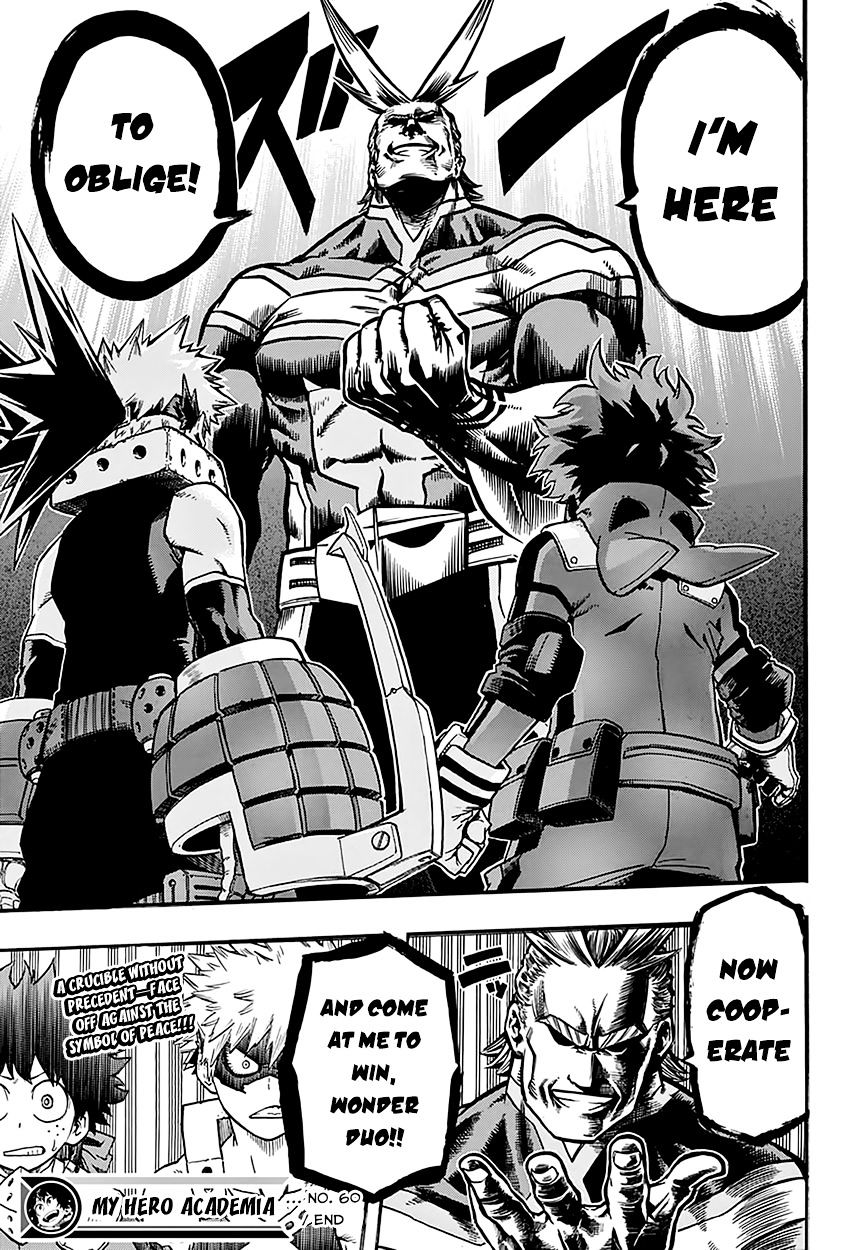 My Hero Academia, chapter 60