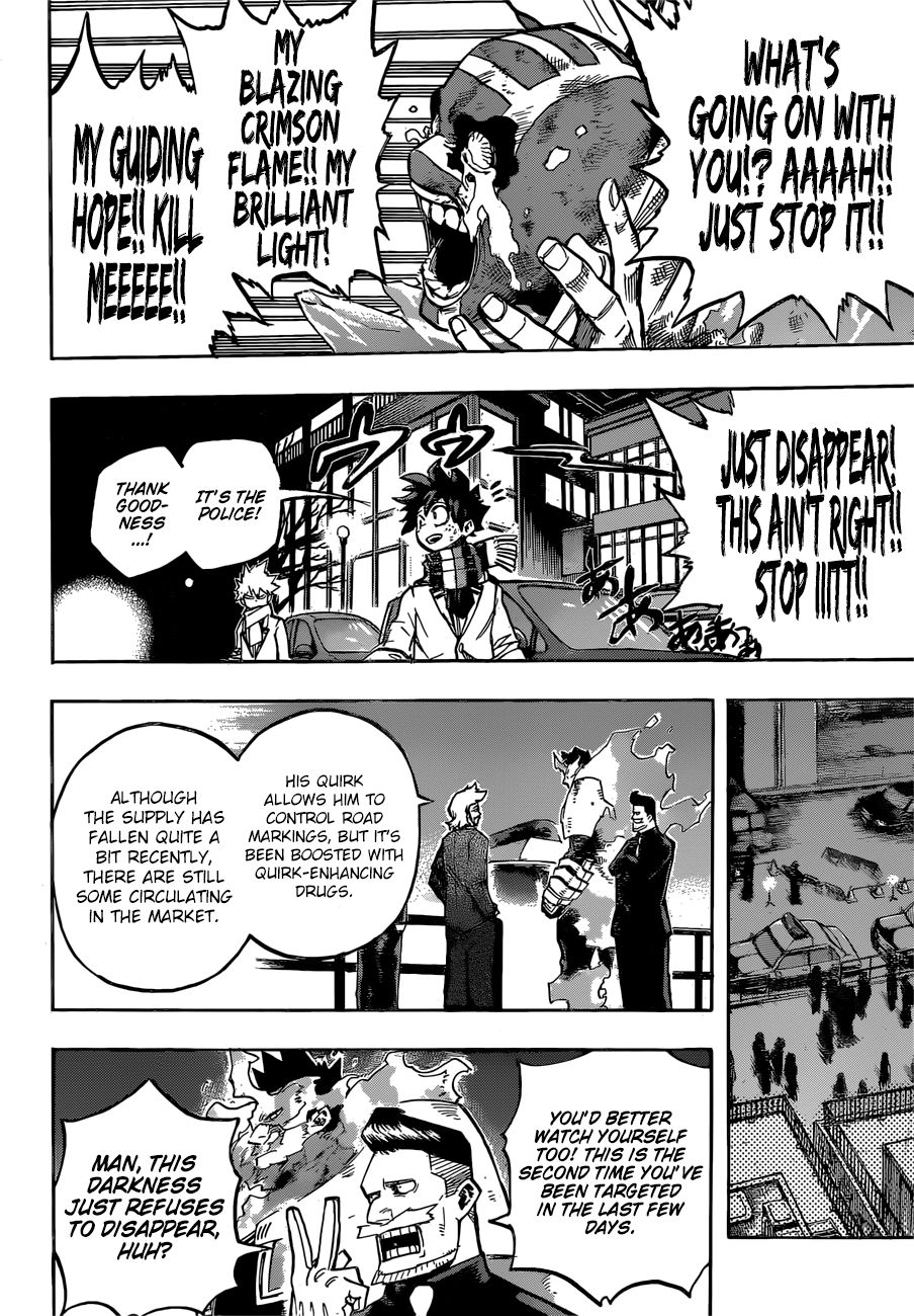 My Hero Academia, chapter 252