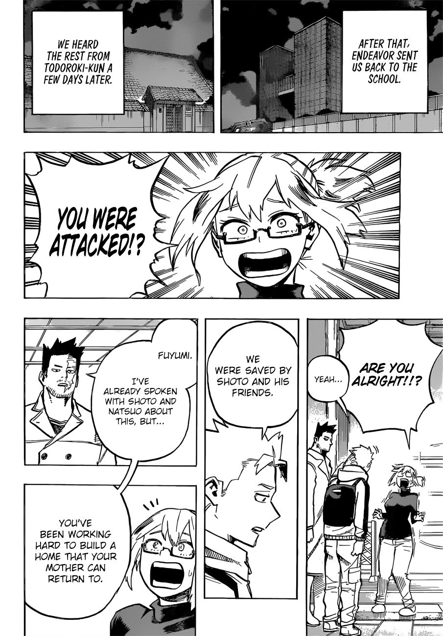 My Hero Academia, chapter 252