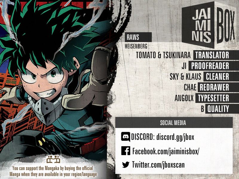 My Hero Academia, chapter 252