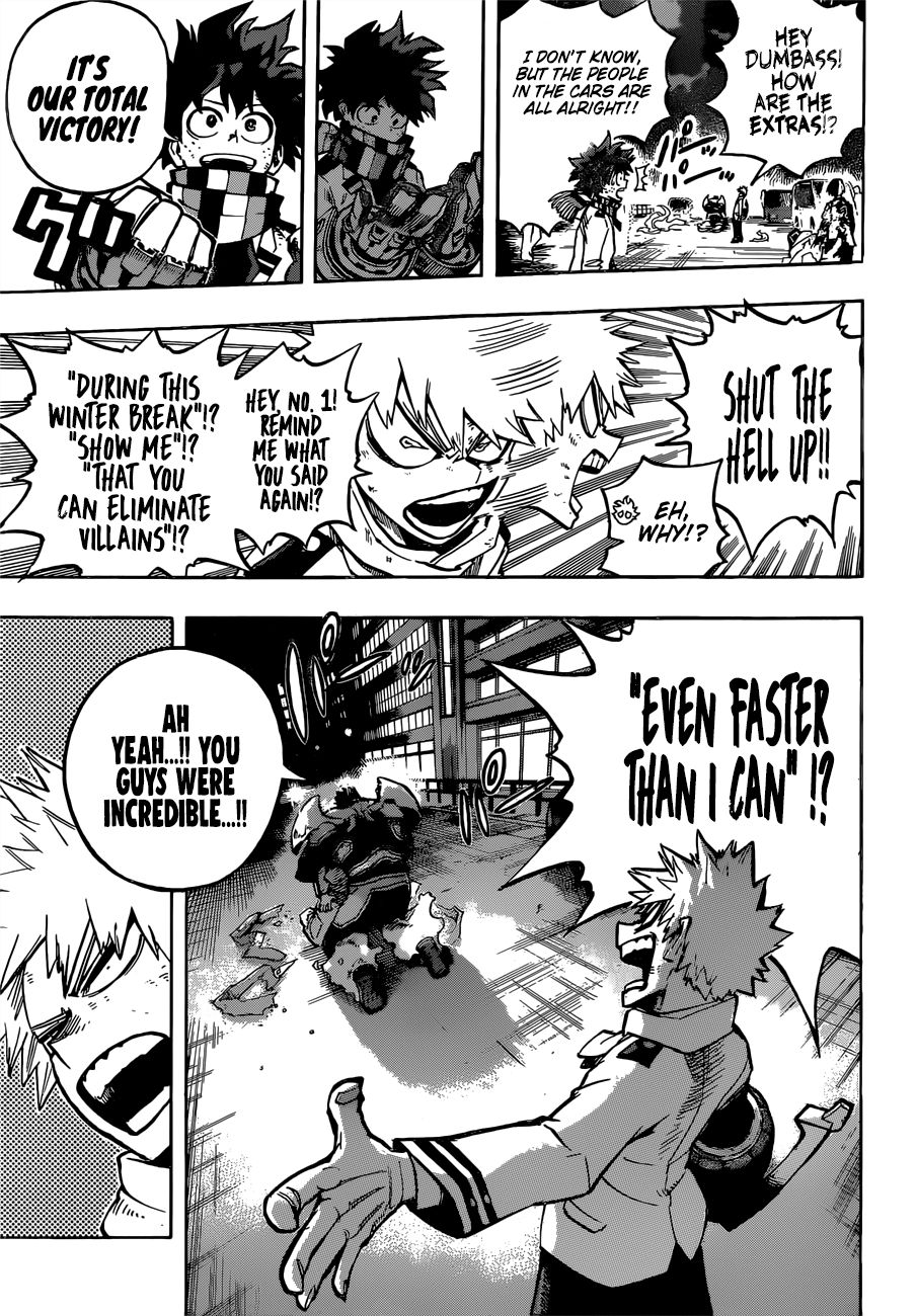 My Hero Academia, chapter 252