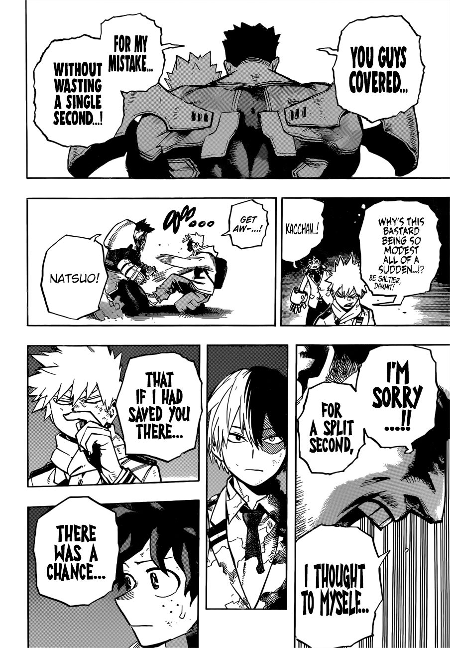 My Hero Academia, chapter 252