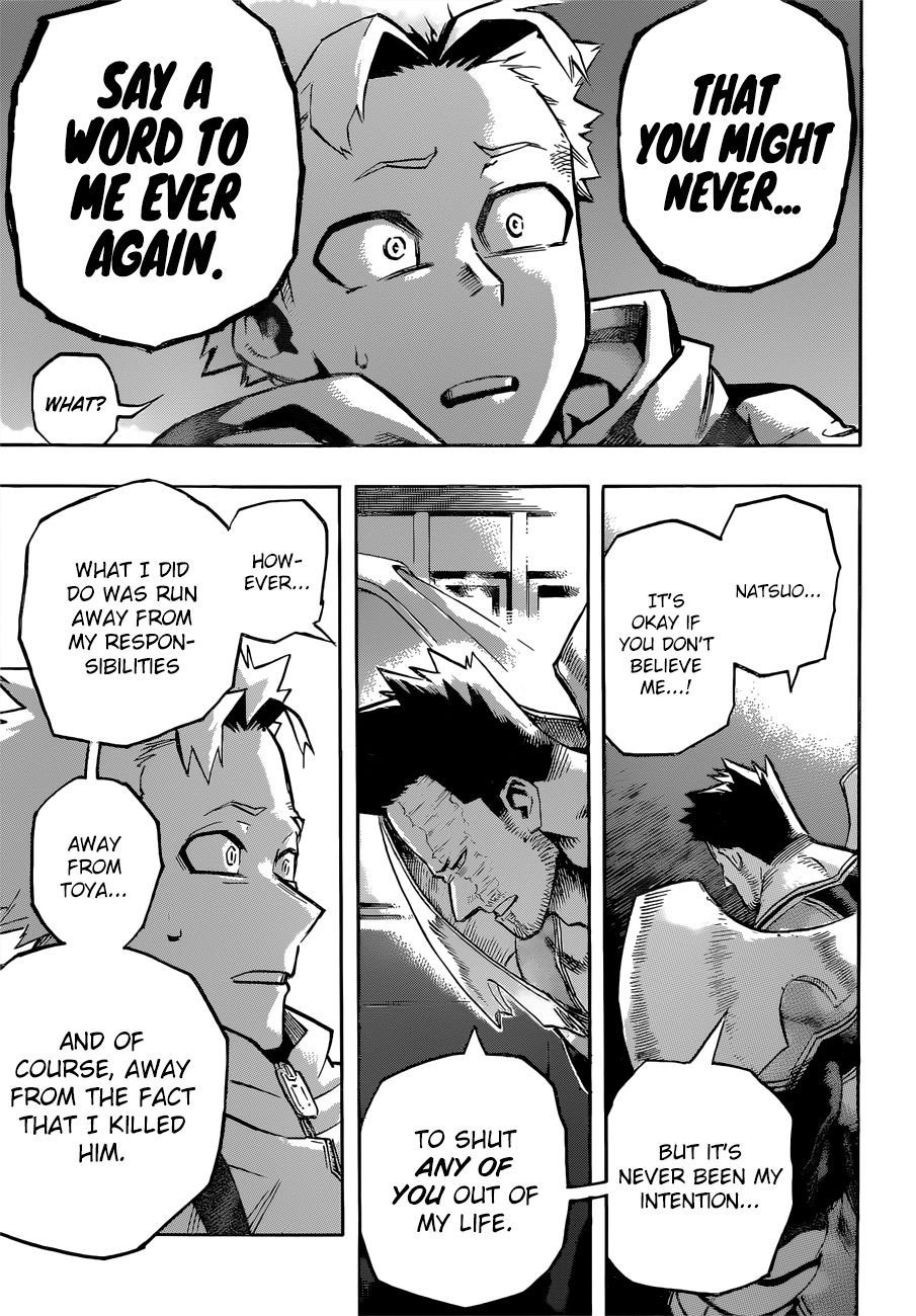 My Hero Academia, chapter 252