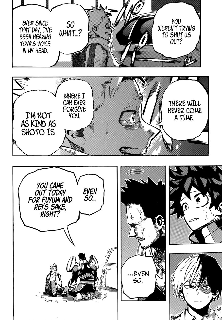 My Hero Academia, chapter 252