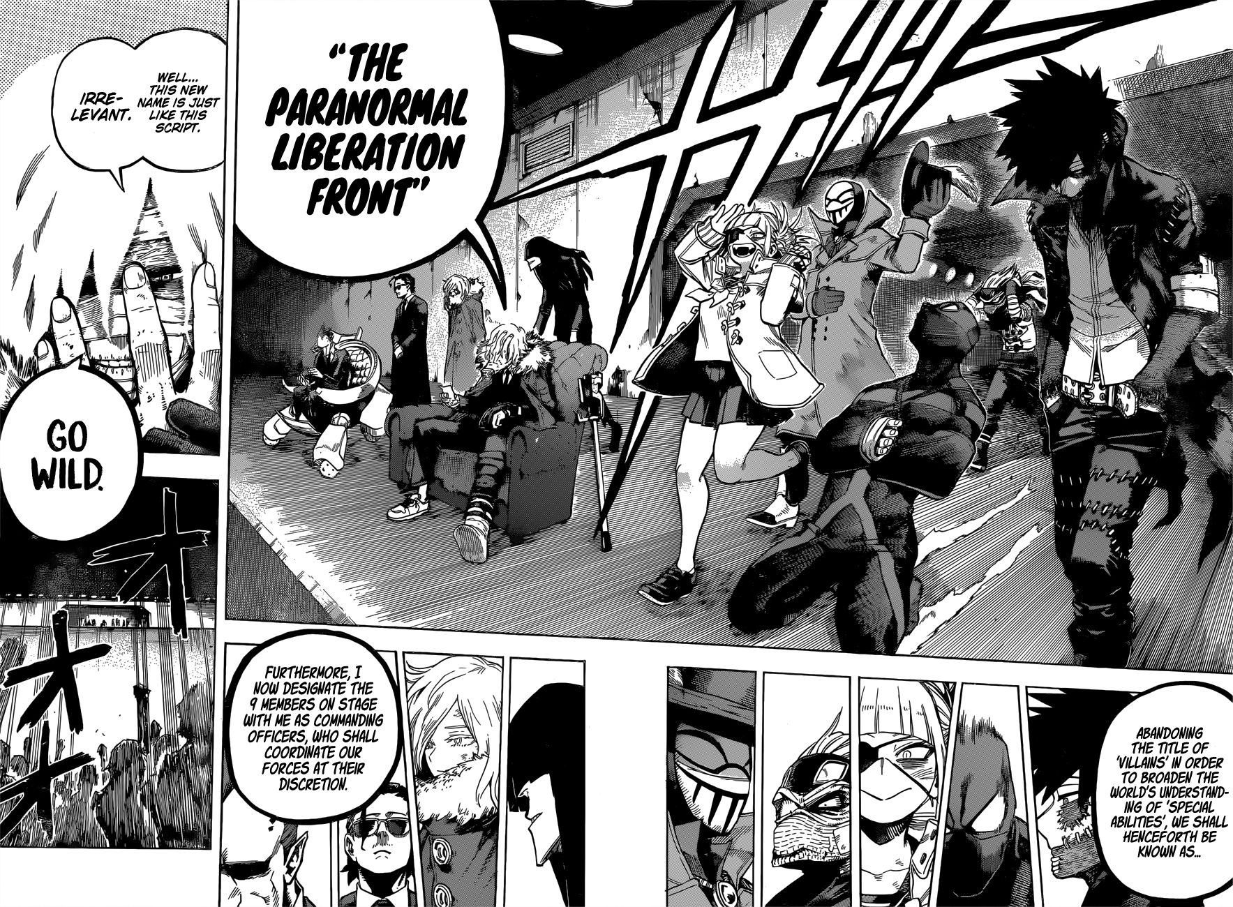 My Hero Academia, chapter 240