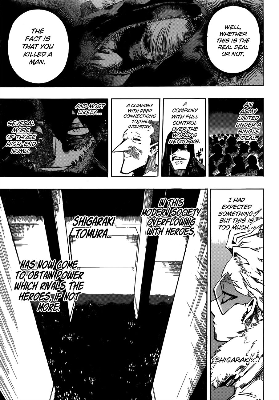 My Hero Academia, chapter 240