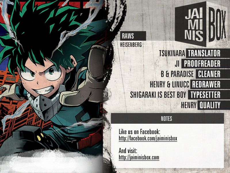 My Hero Academia, chapter 240