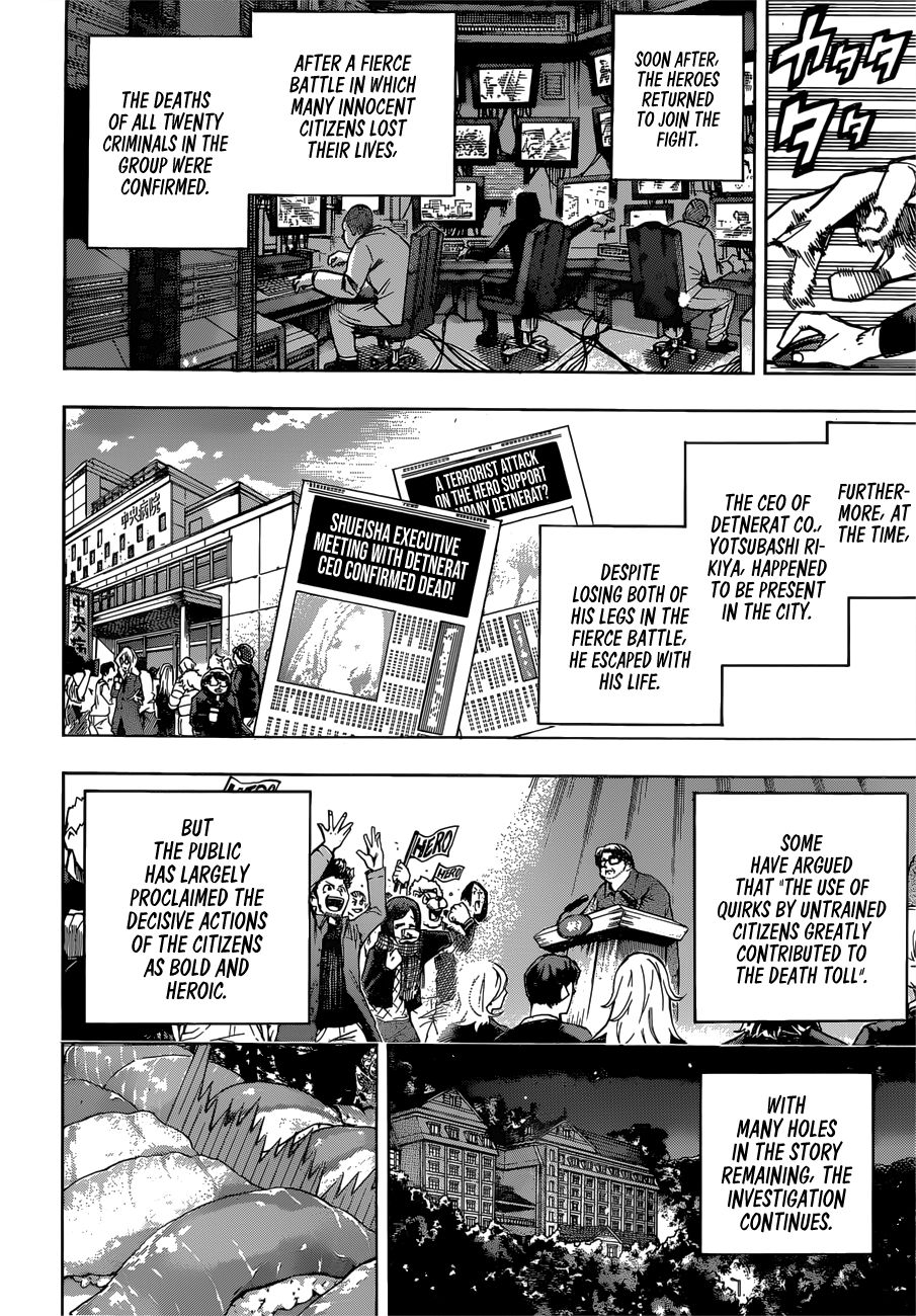 My Hero Academia, chapter 240