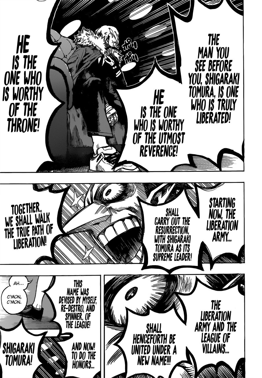 My Hero Academia, chapter 240