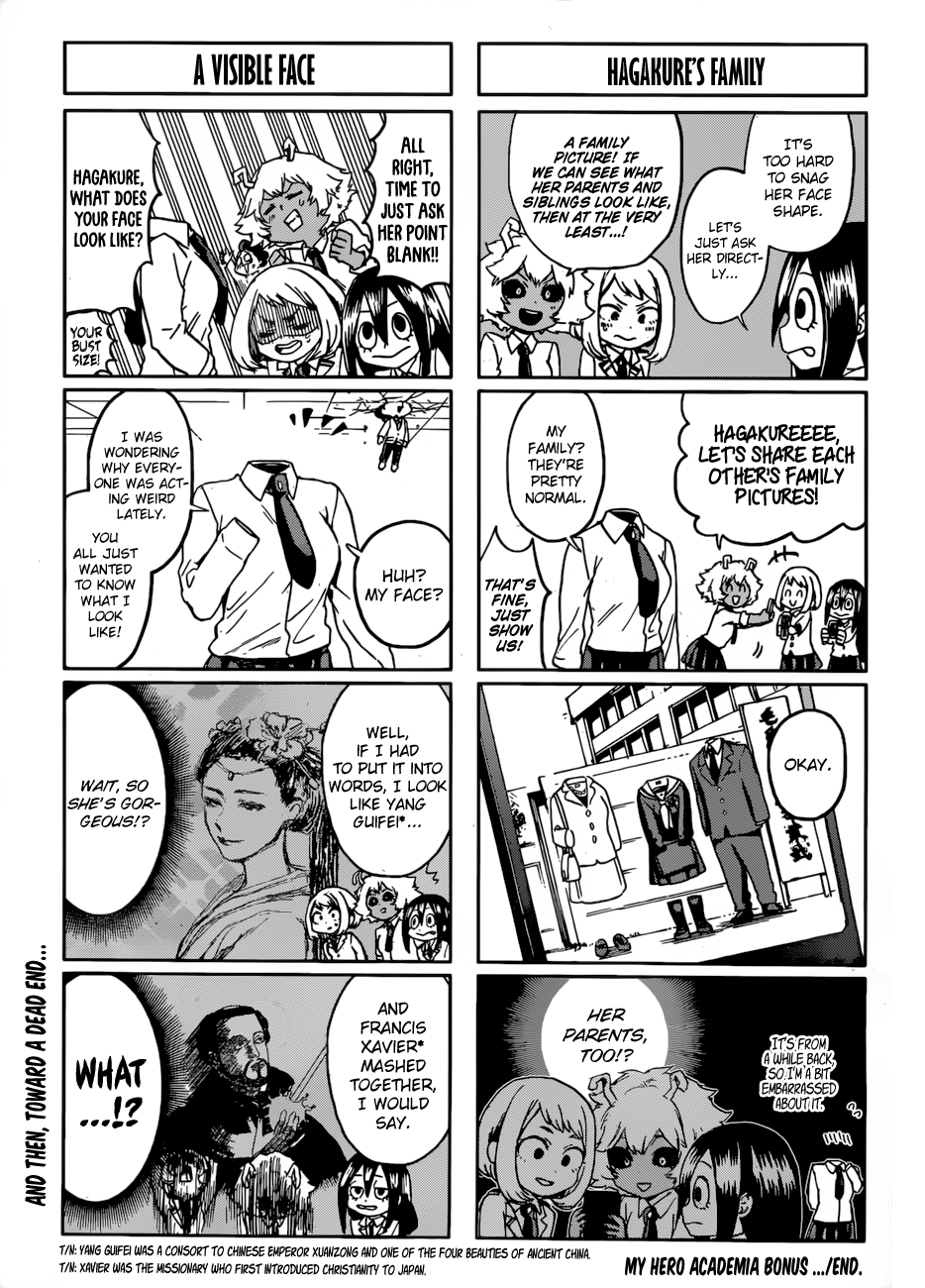 My Hero Academia, chapter 188.1