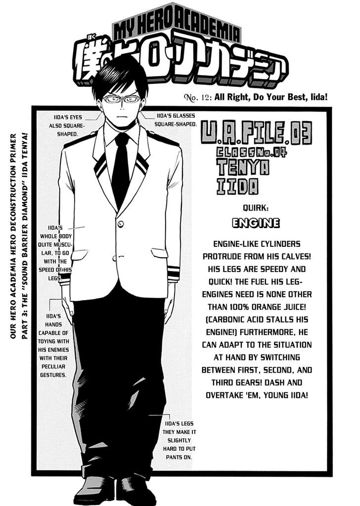 My Hero Academia, chapter 12