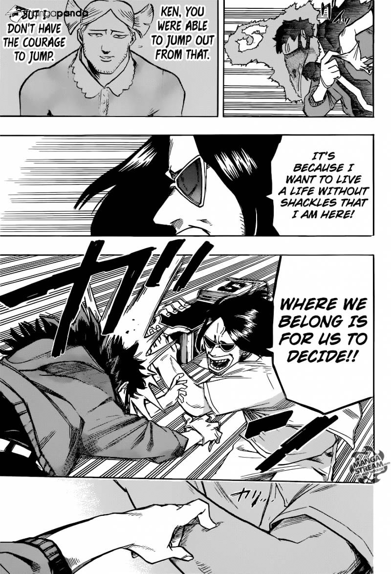 My Hero Academia, chapter 125