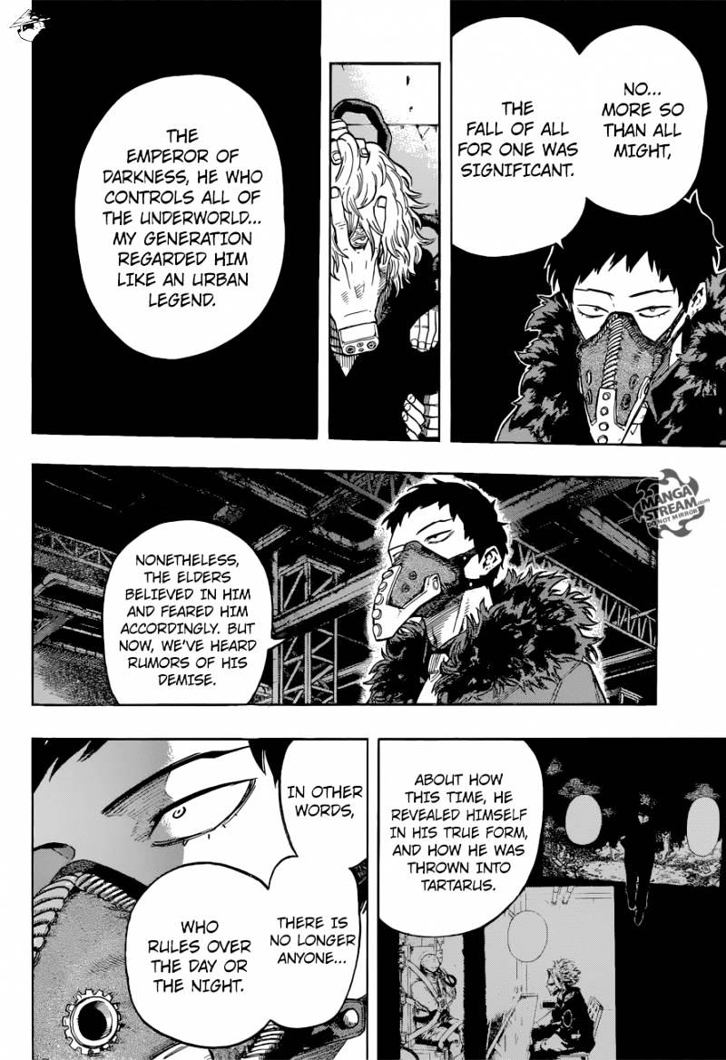 My Hero Academia, chapter 125