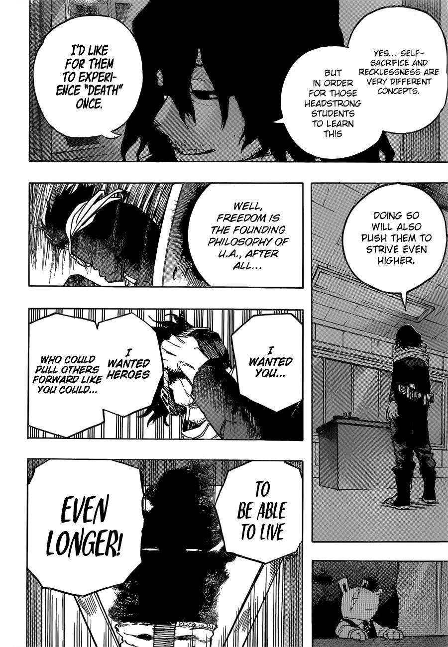 My Hero Academia, chapter 254