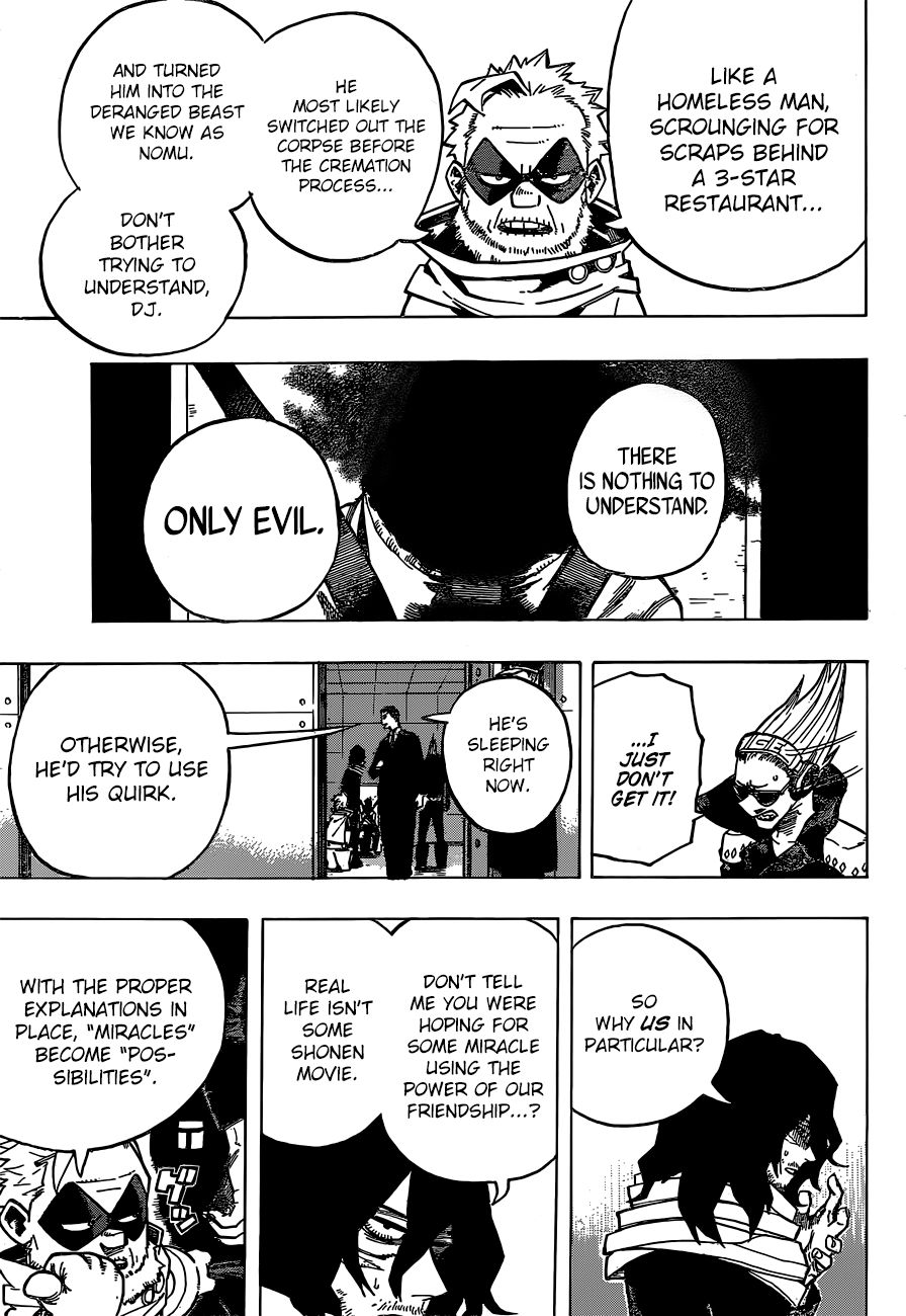 My Hero Academia, chapter 254