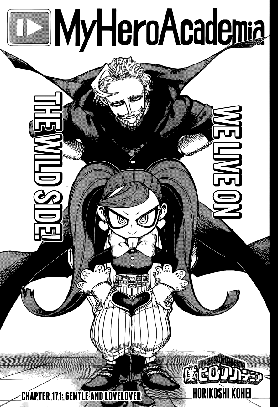 My Hero Academia, chapter 171