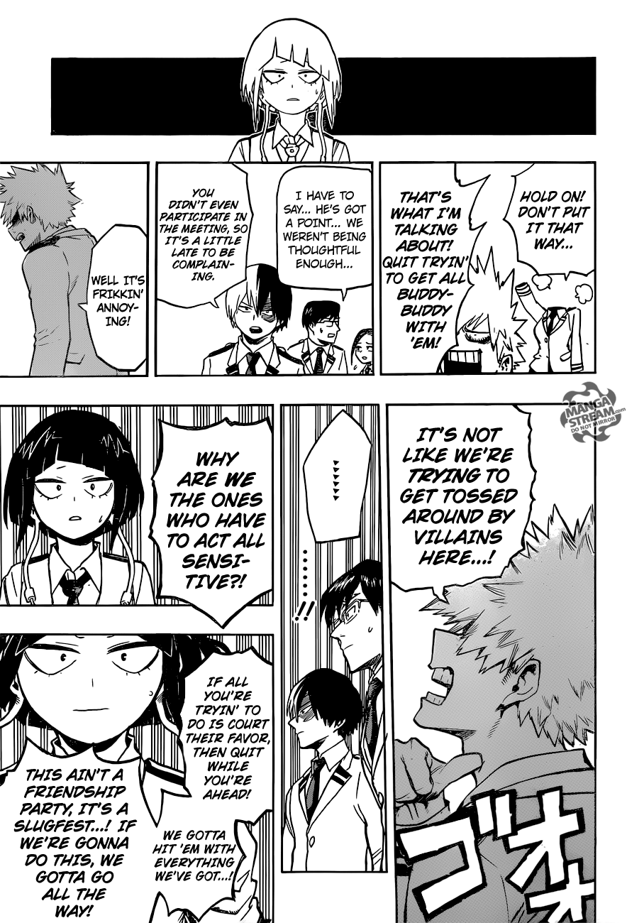 My Hero Academia, chapter 171