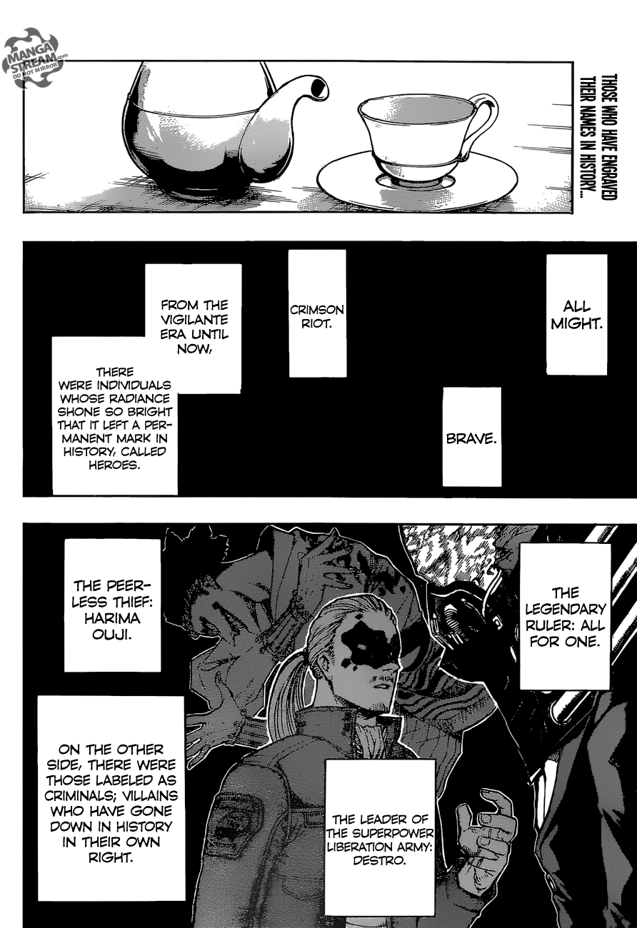 My Hero Academia, chapter 171